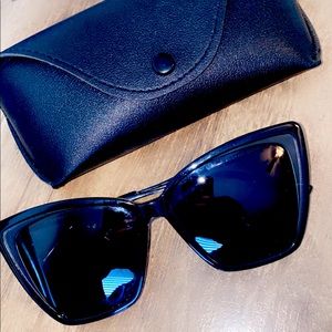 Diff Eyewear Becky 2 Sunglasses Oversized Cat Eye